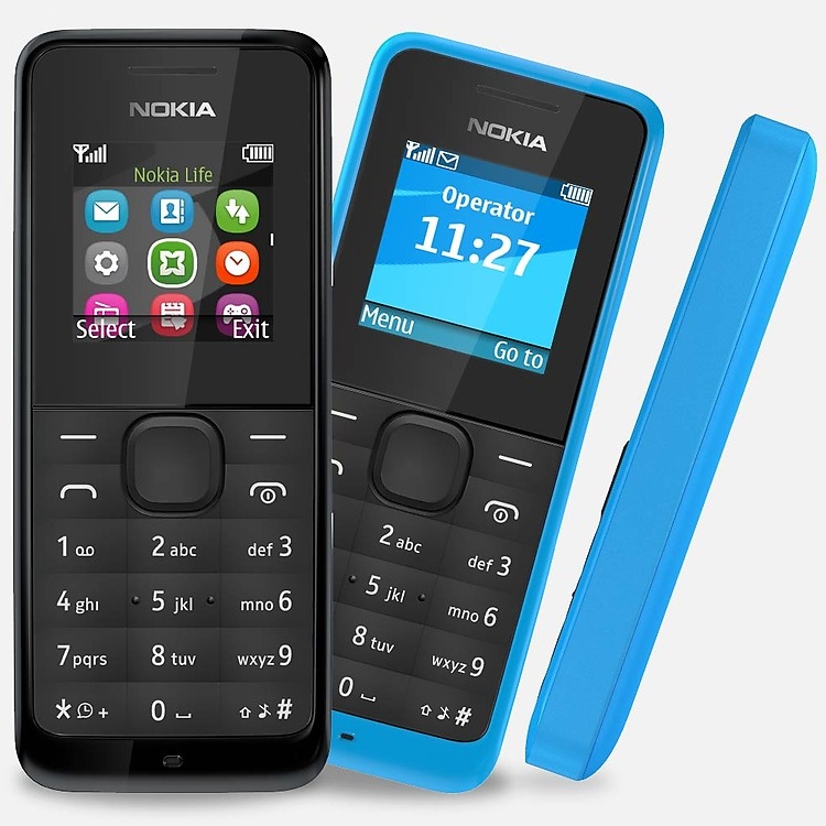 Nokia 105 SIM-Free Mobile Phone, Black: : Electronics