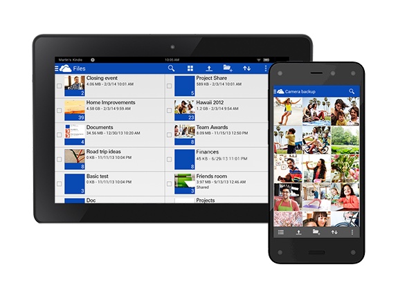 Microsoft OneDrive now available for Kindle Fire and Fire phone -   News