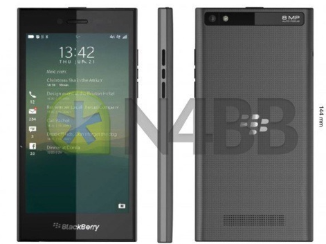 BlackBerry Z20 Rio Leaked Photo
