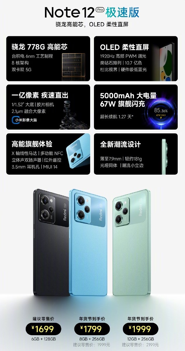 Comprar Celular Xiaomi Note 12 Pro 8Gb 256Gb