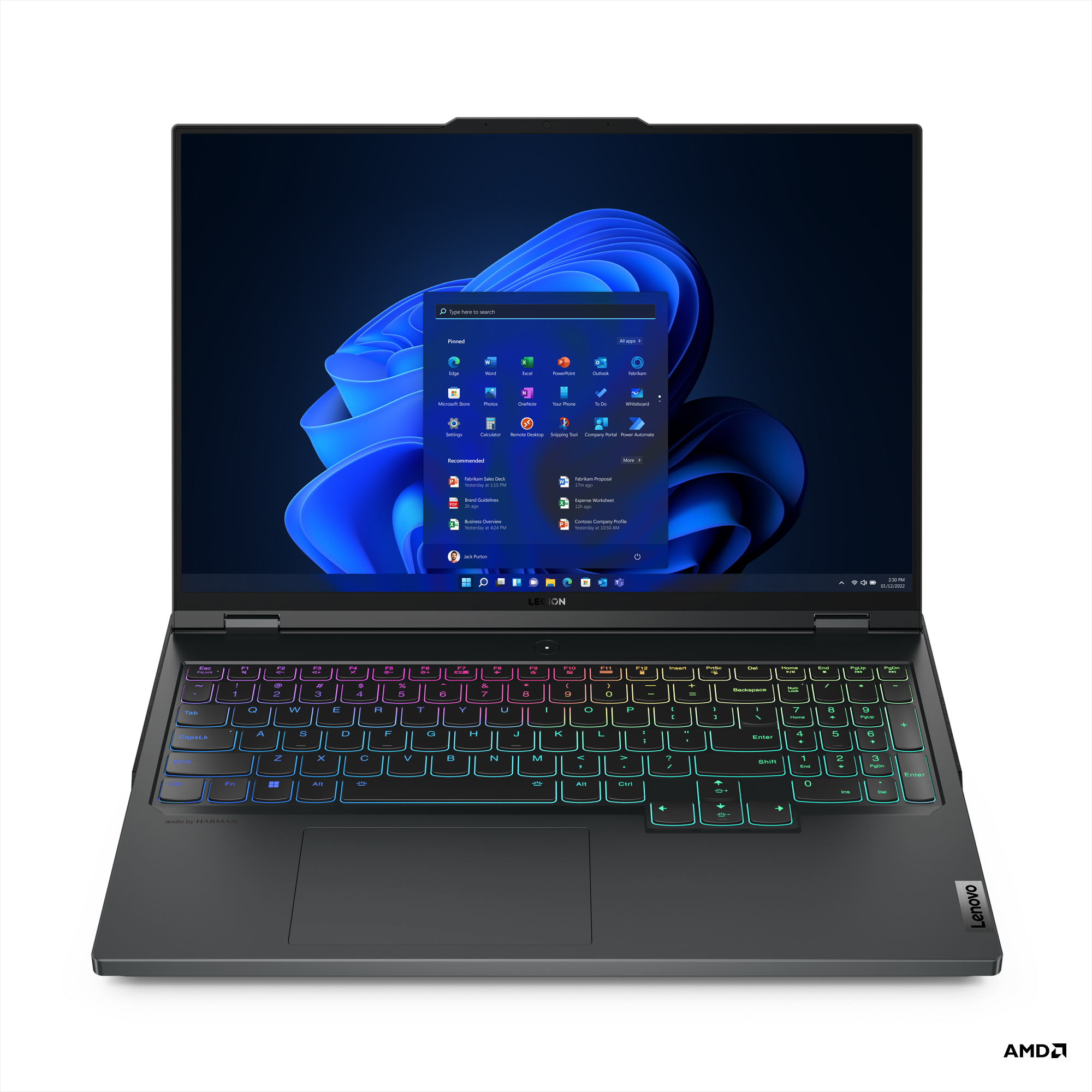 2021 Lenovo Legion 7 - top gaming laptop with AMD Ryzen, RTX 3080 & 165Hz  QHD screen