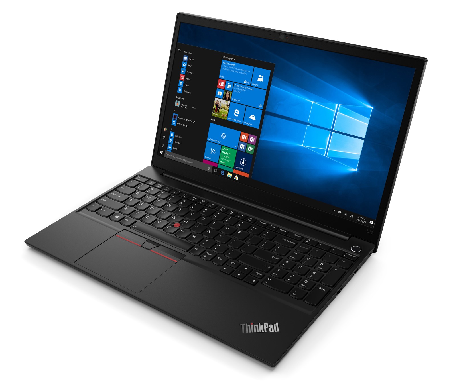 Lenovo ThinkPad E14 20TS (2nd Gen) Laptop, 14" IPS FHD, AMD Ryzen 5