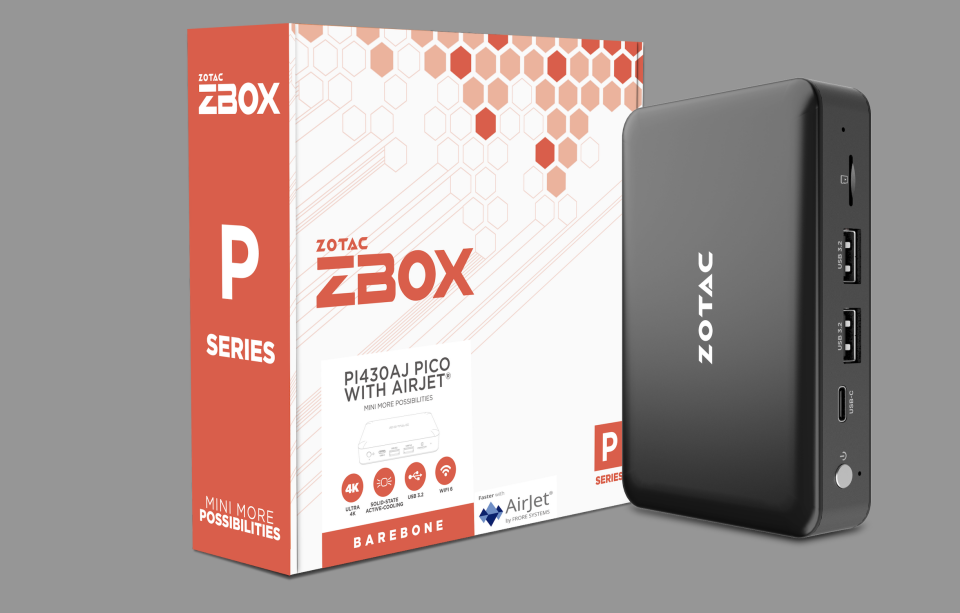 Zotac to demo world’s first mini PC with AirJet membrane-based compact coolers at Computex Zotac to demo world’s first mini PC with AirJet membrane-based compact coolers at Computex