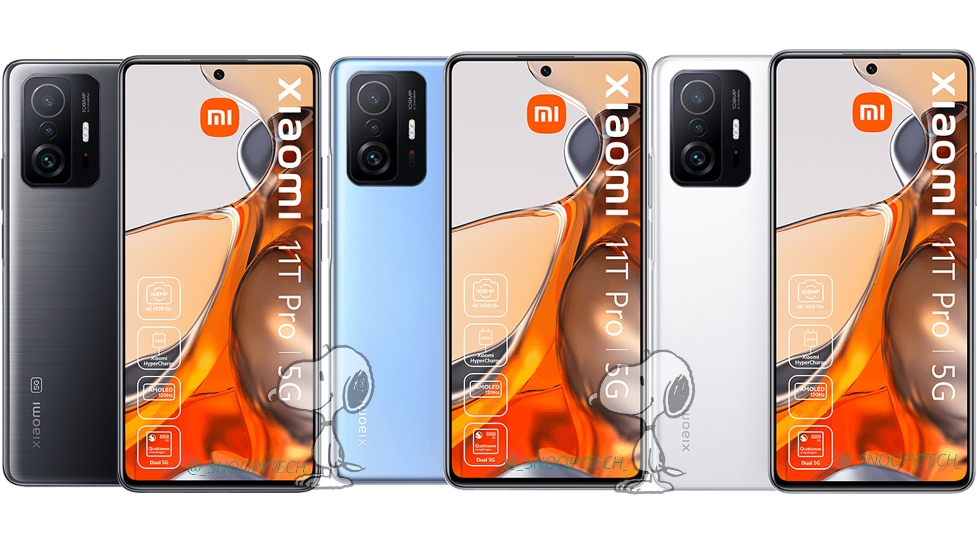 Xiaomi 11T and Xiaomi 11T Pro specifications leak with MediaTek