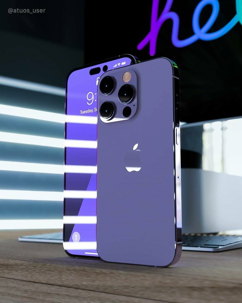 Apple iPhone 14 Pro and iPhone 14 Pro Max pop in purple in incredibly