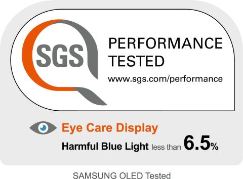 One of Samsung's new display certifications. (Source: BusinessWire)