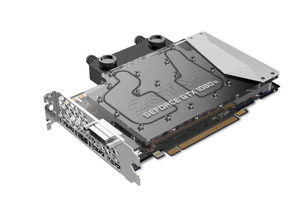 Gå ned Præfiks Revisor Zotac announces the world's most compact GTX 1080 Ti with water cooling -  NotebookCheck.net News
