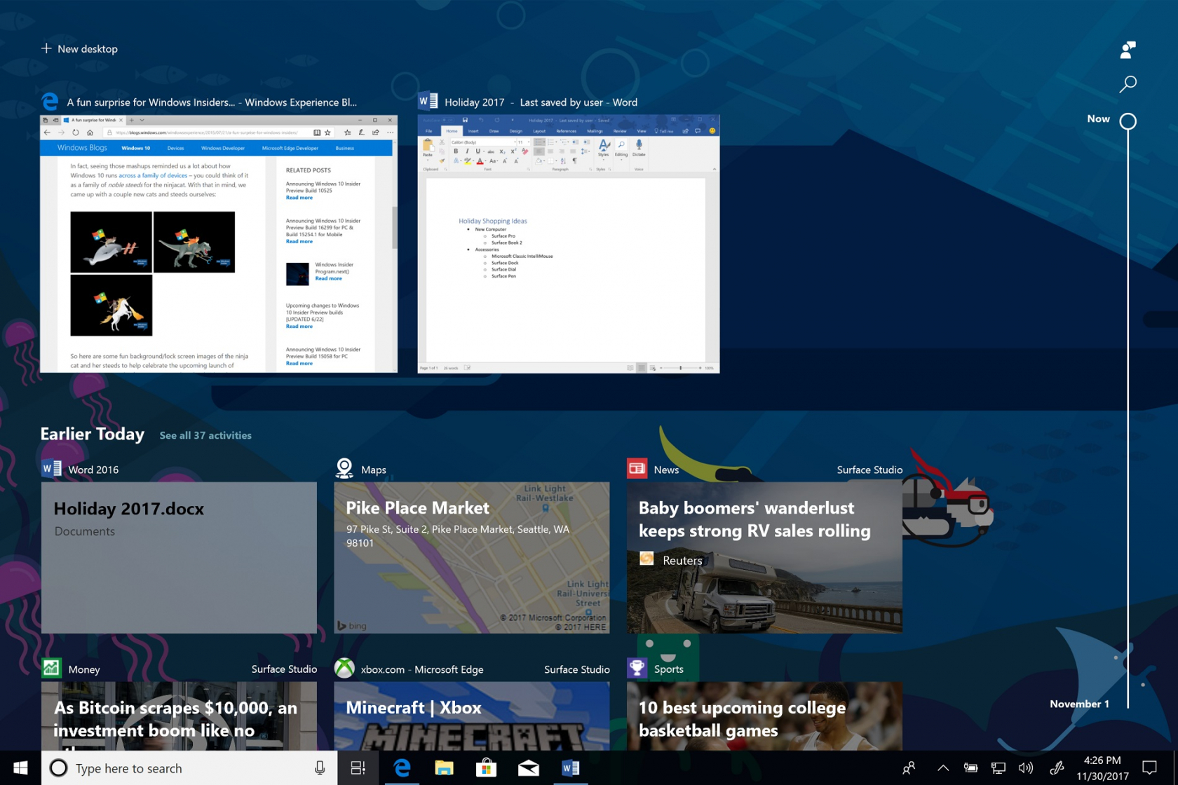 Windows 10 Pro Spring Creators Update (RS4) Terbaru