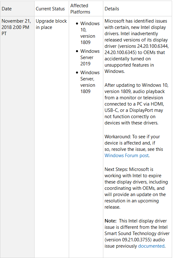 microsoft display driver update windows 10