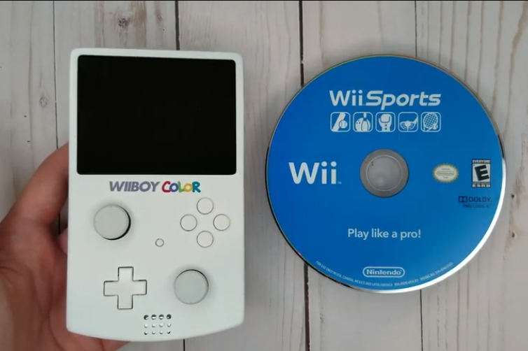 Nintendo Wii fan mod fits in Game Boy SP case via BitBuilt modder