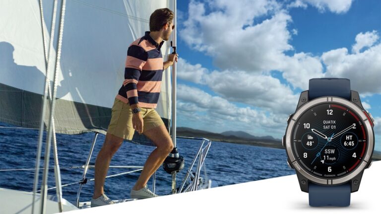 The Garmin quatix 7 Professional smartwatch arrives with new options for sailors and fishermen