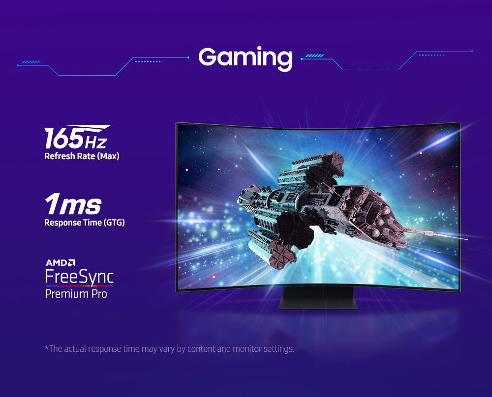 Samsung Odyssey Ark gaming monitor refreshed with new G97NC model -   News