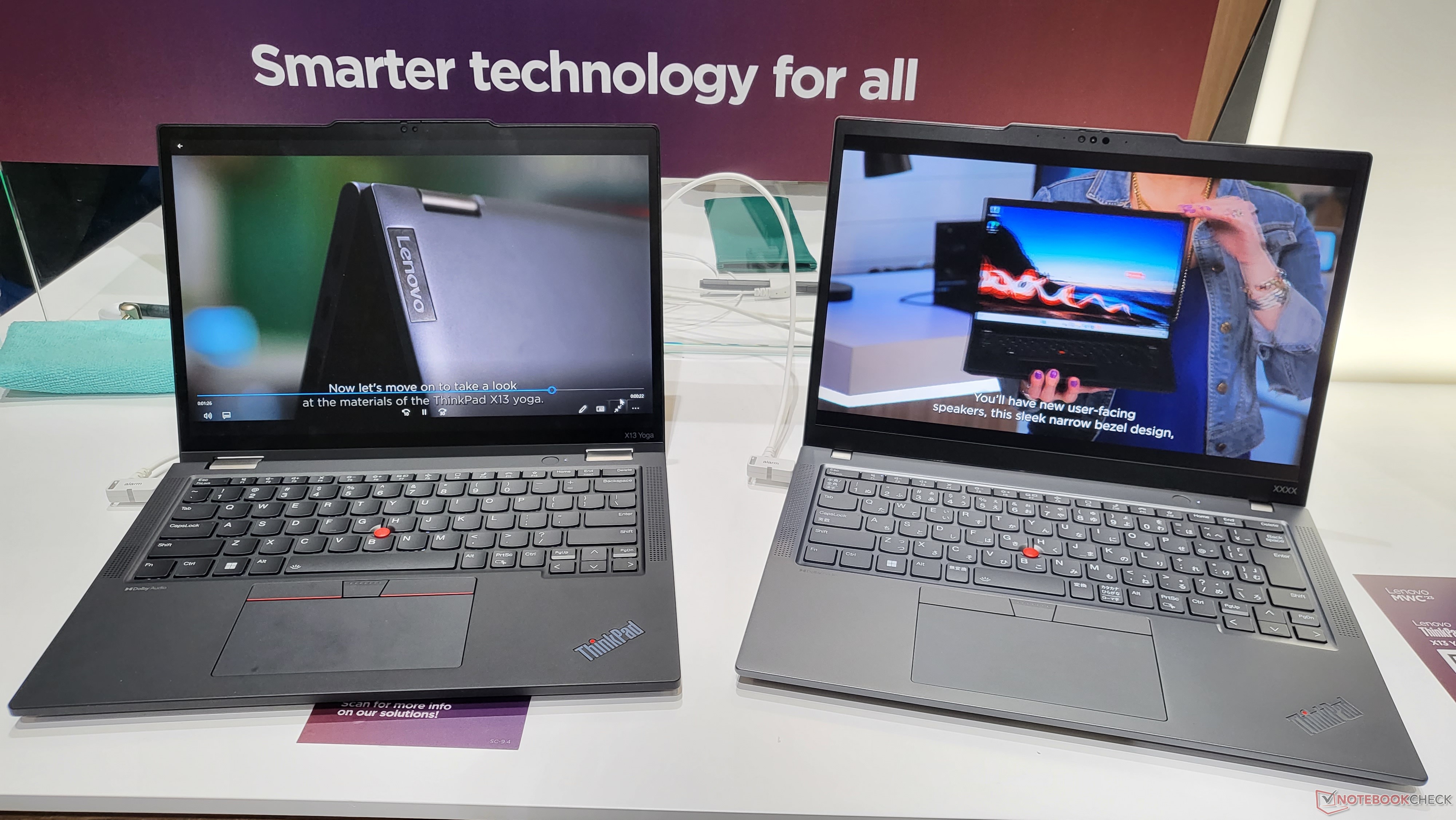 2023 ThinkPads hands on: Z13 with new touchpad, X13 with new