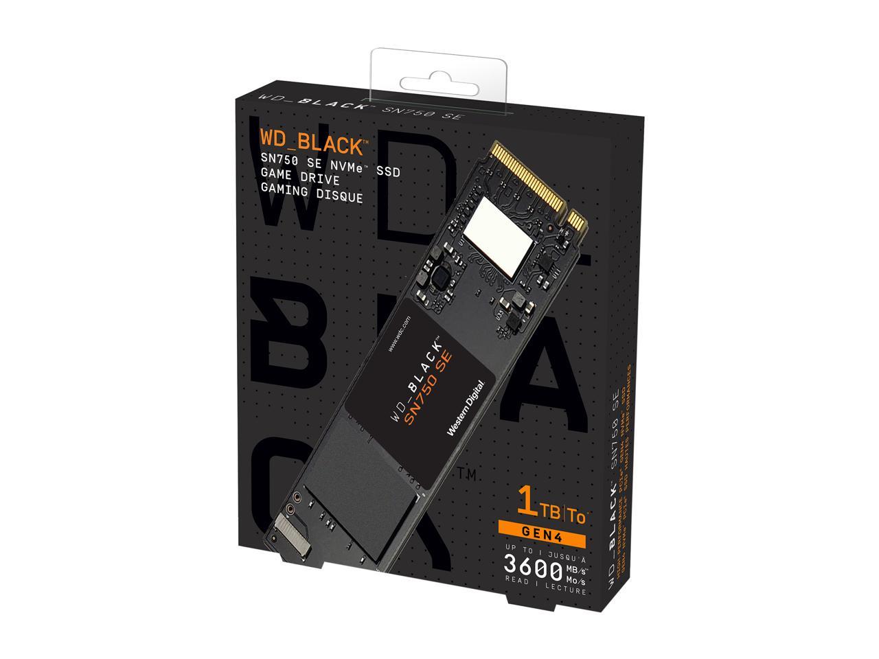 Disque SSD interne pour consoles PS5 Western Digital - WD_BLACK