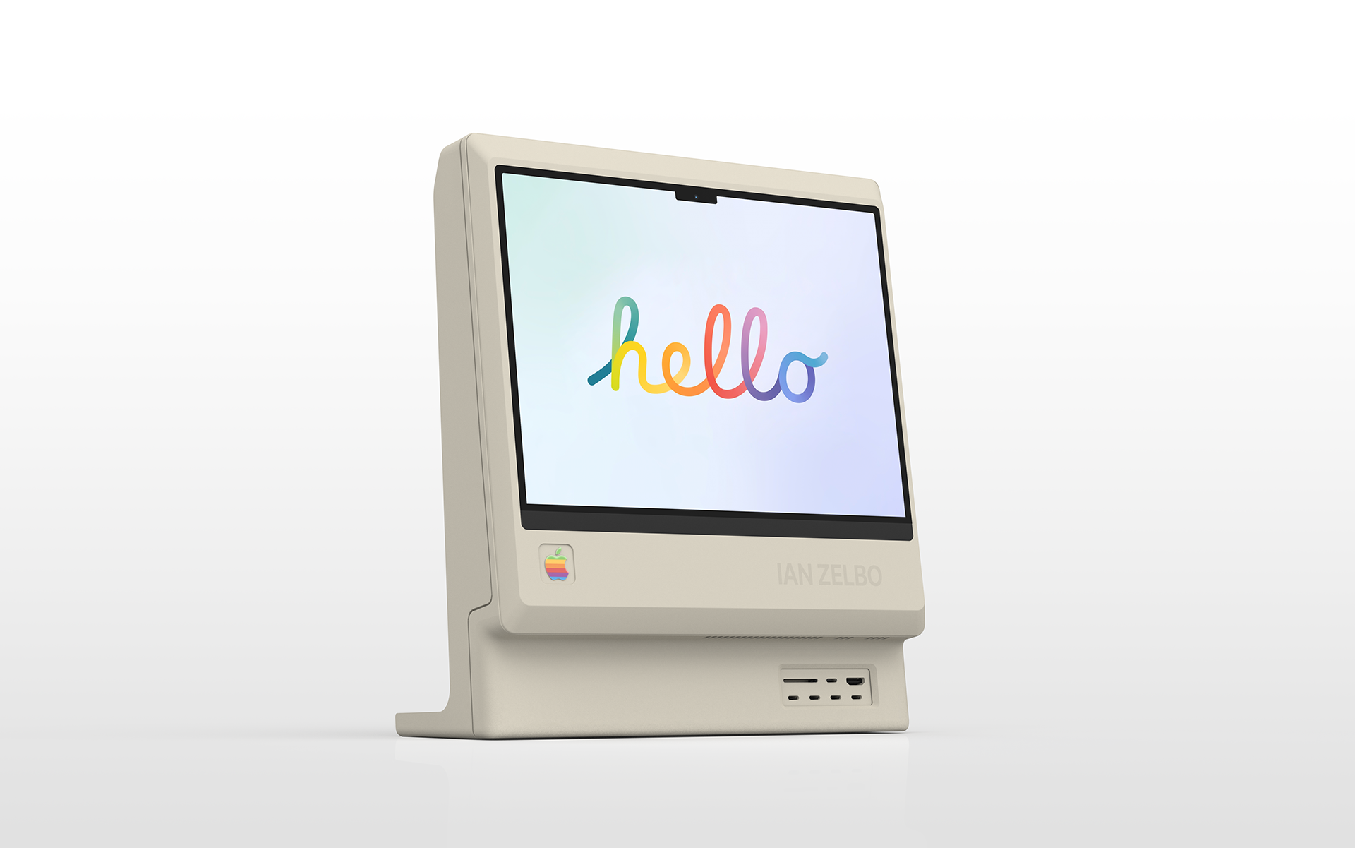 Concept designer reimagines the classic Apple Macintosh with