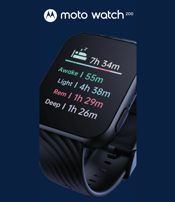 Motorola Moto Watch 200: Leak reveals design and specifications of upcoming  smartwatch -  News