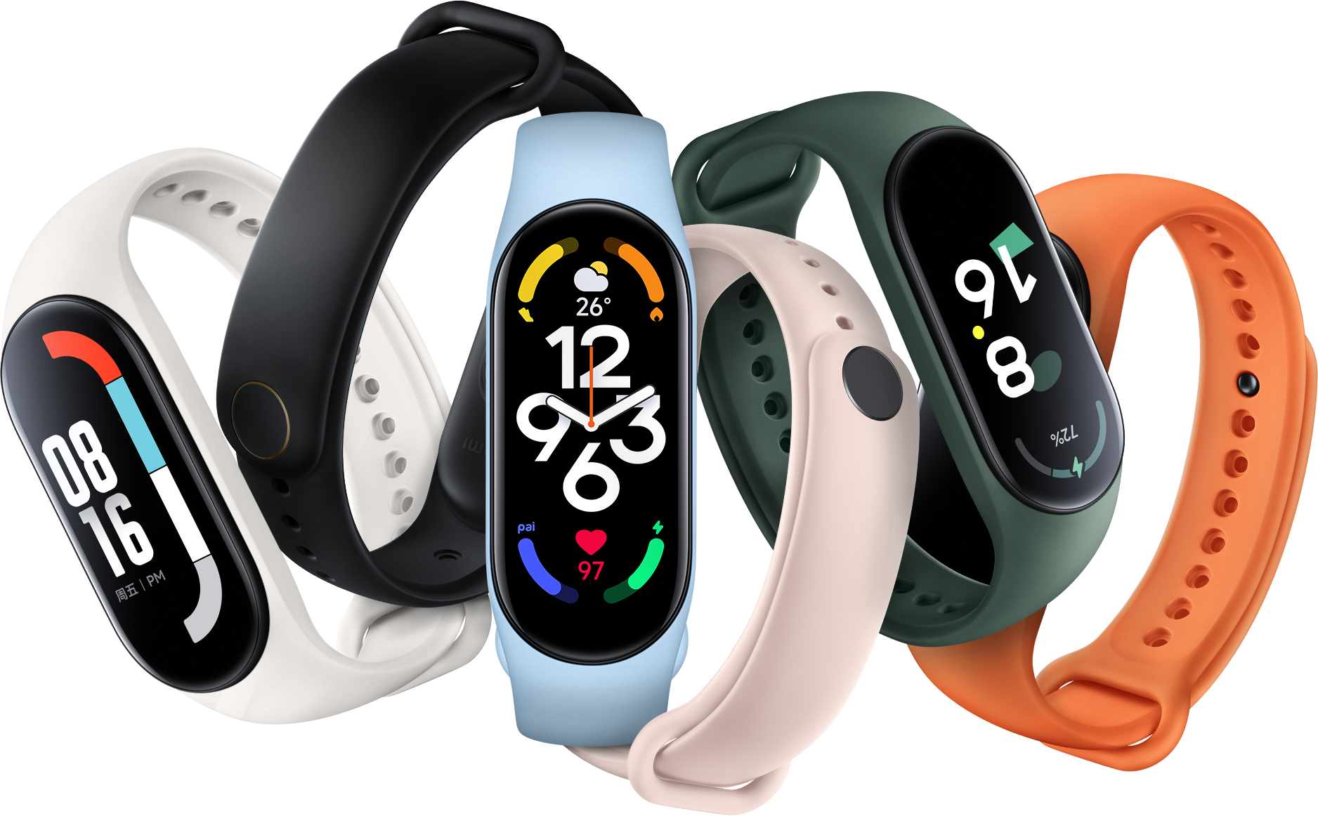 Xiaomi Band 7: Upgraded fitness tracker announced in non-NFC and