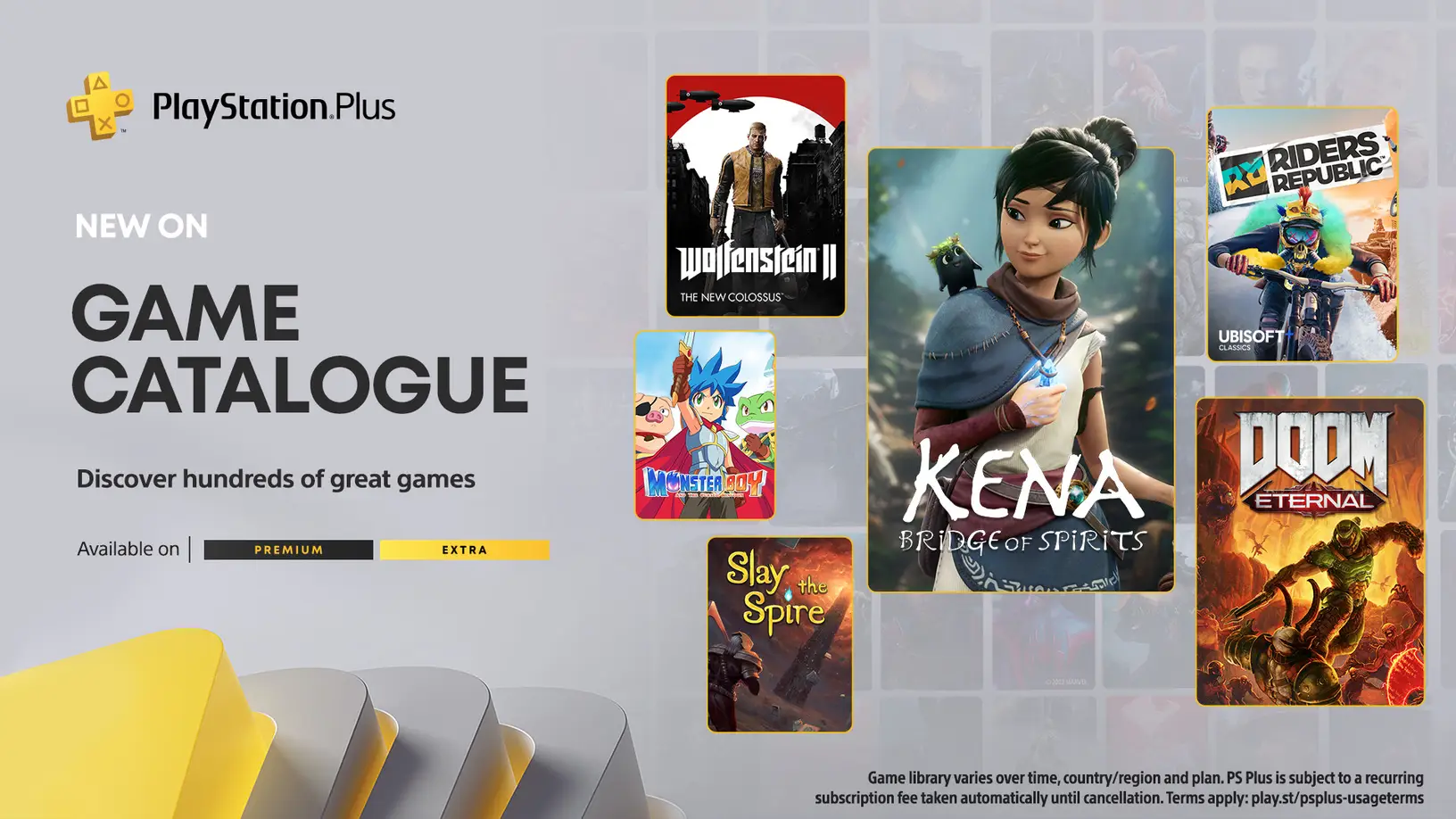 O catálogo de jogos PlayStation Plus Abril 2022 acrescenta 16 novos jogos,  incluindo Doom Eternal, Kena: Bridge of Spirits e The Evil Within -   News