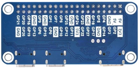 thumbnail image 2 of RP2040-PiZero Microcontroller Board - Raspberry Pi RP2040 Chip With DVI & GPIO 2 of 14