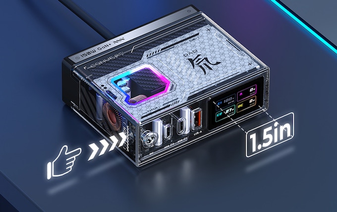 RedMagic 150W GaN Charger reaches ~US,000 mark in crowdfunding campaign