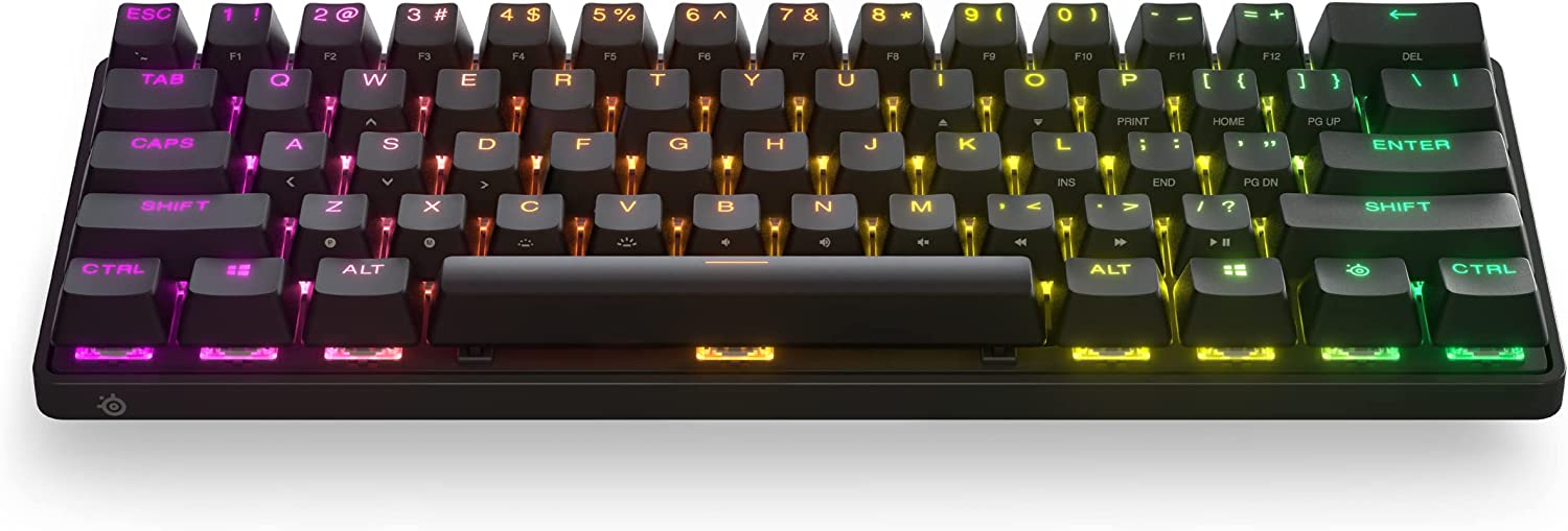 SteelSeries Apex Pro Mini Wireless mechanical keyboard with per