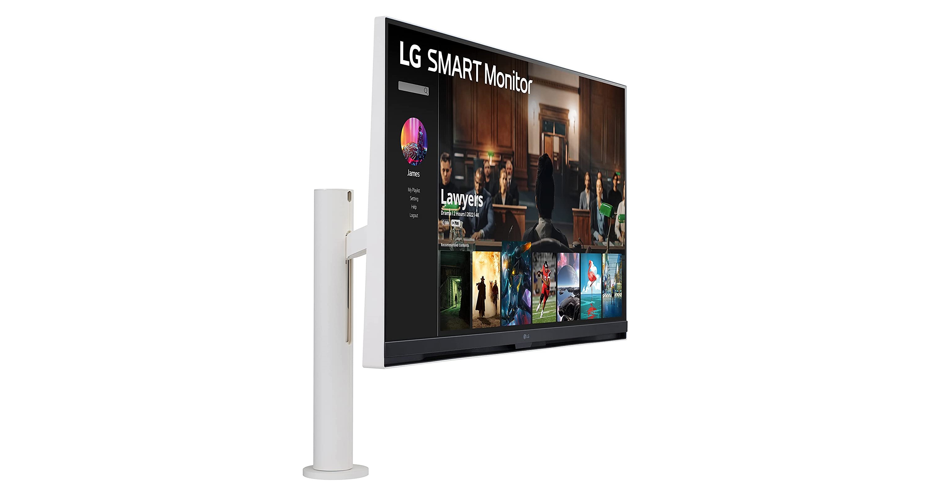 LG Smart Monitor 32SQ780S is unleashed on the US market to take the 4K Samsung M8 on