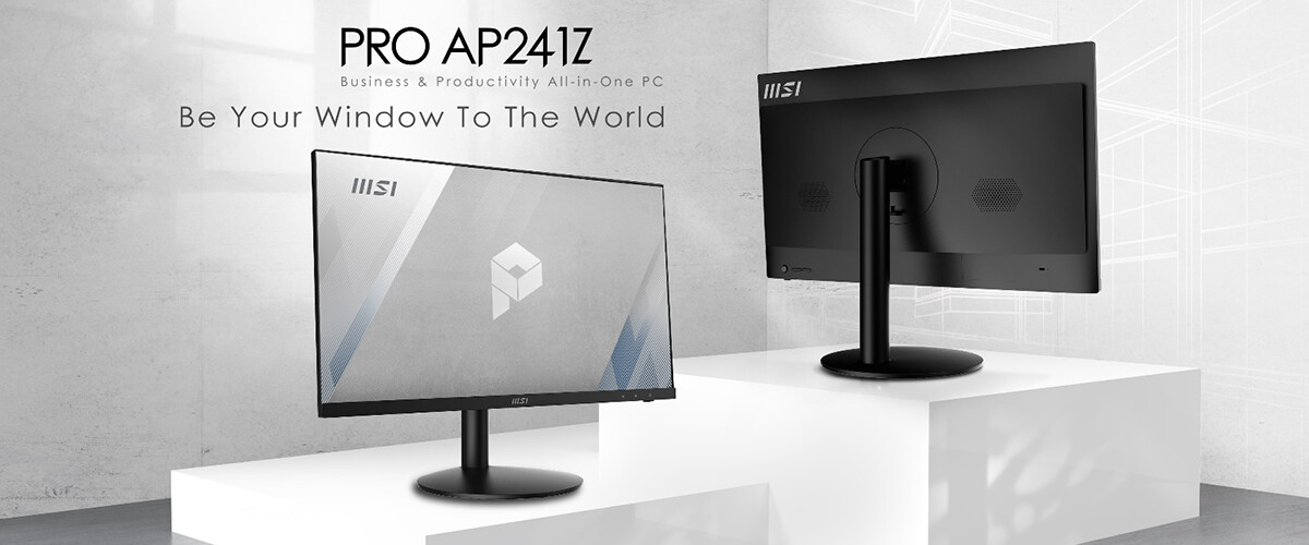 MSI PRO AP241Z 5M: New all-in PC revealed with AMD Ryzen 5000G