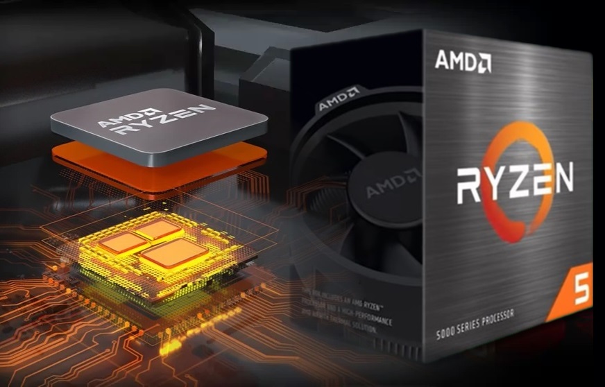 PROCESSOR AMD-Ryzen 5 5500 CORE:6 - THREAD:12