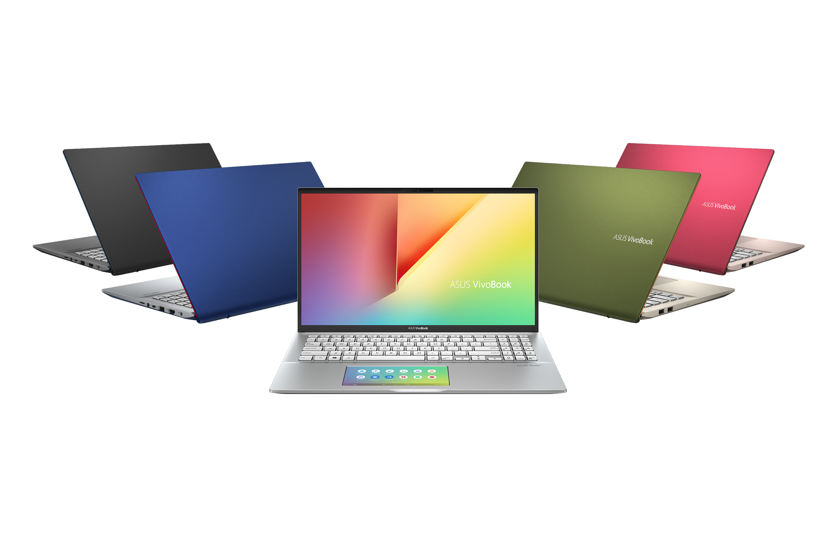The Colorful Asus Vivobook S14 And S15 Get Intel Whiskey Lake Nvidia Mx250 Screenpad 2 0 And Wi Fi 6 Upgrades Notebookcheck Net News