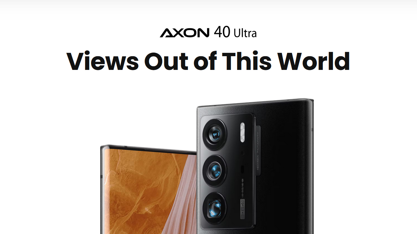 ZTE Axon 40 Ultra: Flagship smartphone arrives with 3rd generation  under-panel camera, a boxy design and triple 64 MP camera set up -   News