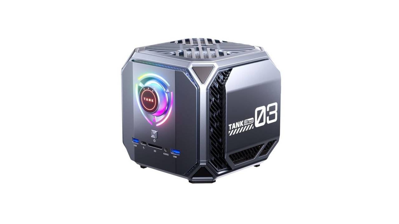 AceMagic intros the Tank 03 mini PC with beefed-up specs and a futuristic  design -  News