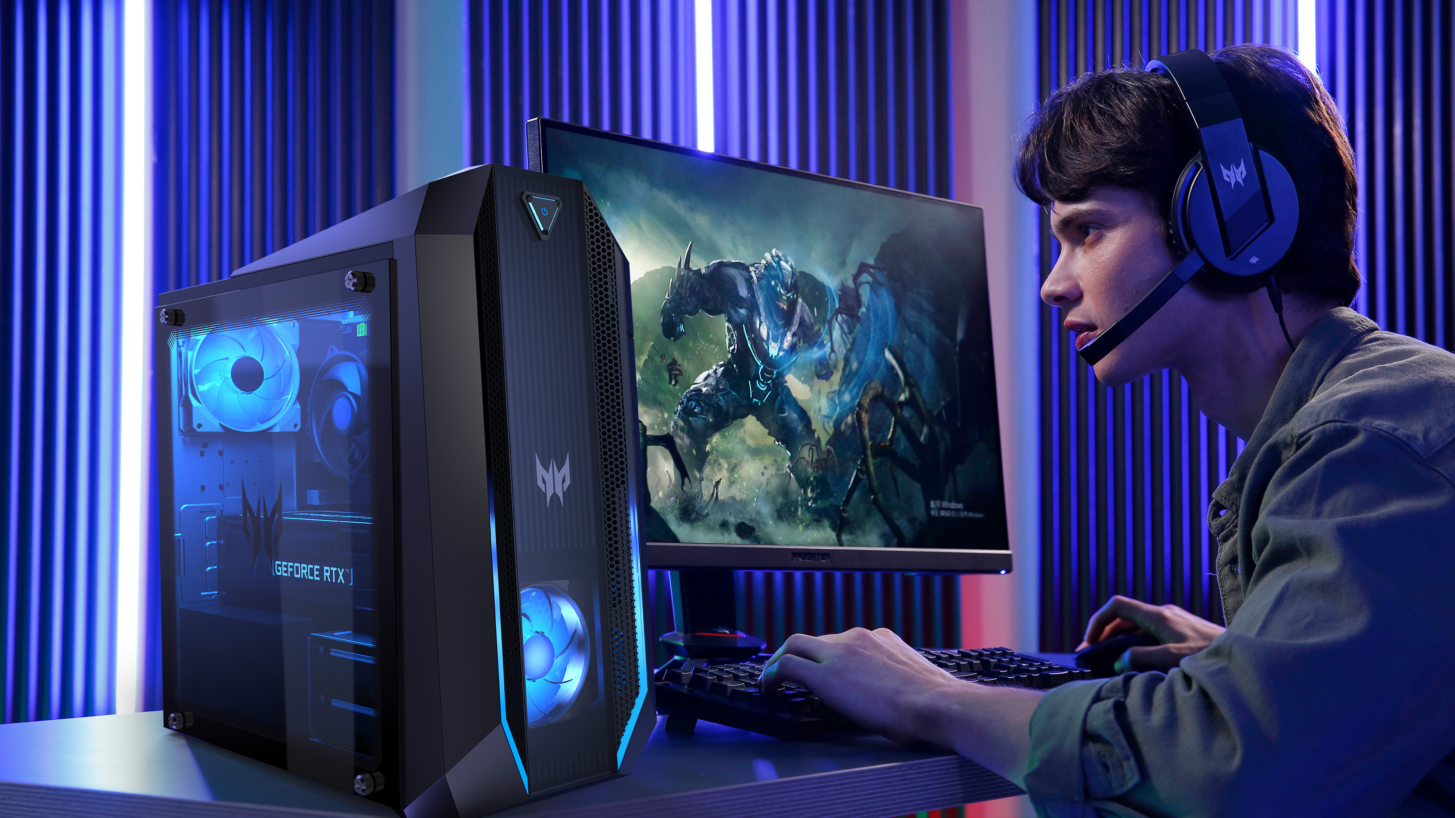 Acer Predator Orion 3000 gaming desktop now configurable with an Intel Core  i7-11700 and Nvidia GeForce RTX 3070 - NotebookCheck.net News