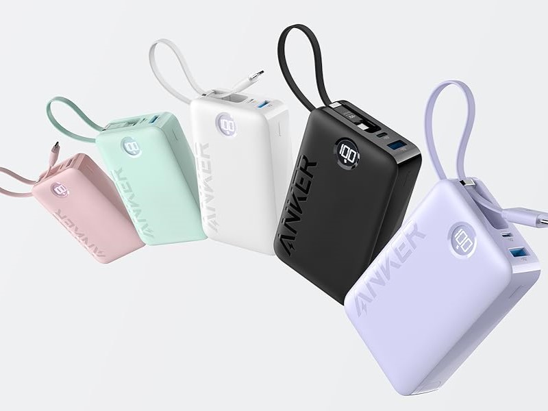 Anker 20,000mAh USB-C Power Bank debuts in four colors