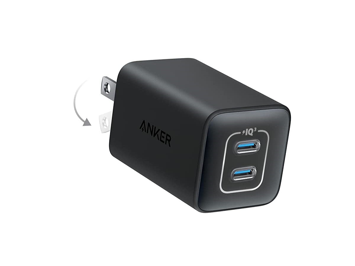 Anker 47W Nano 3 GaN Charger sports a dual USB-C design