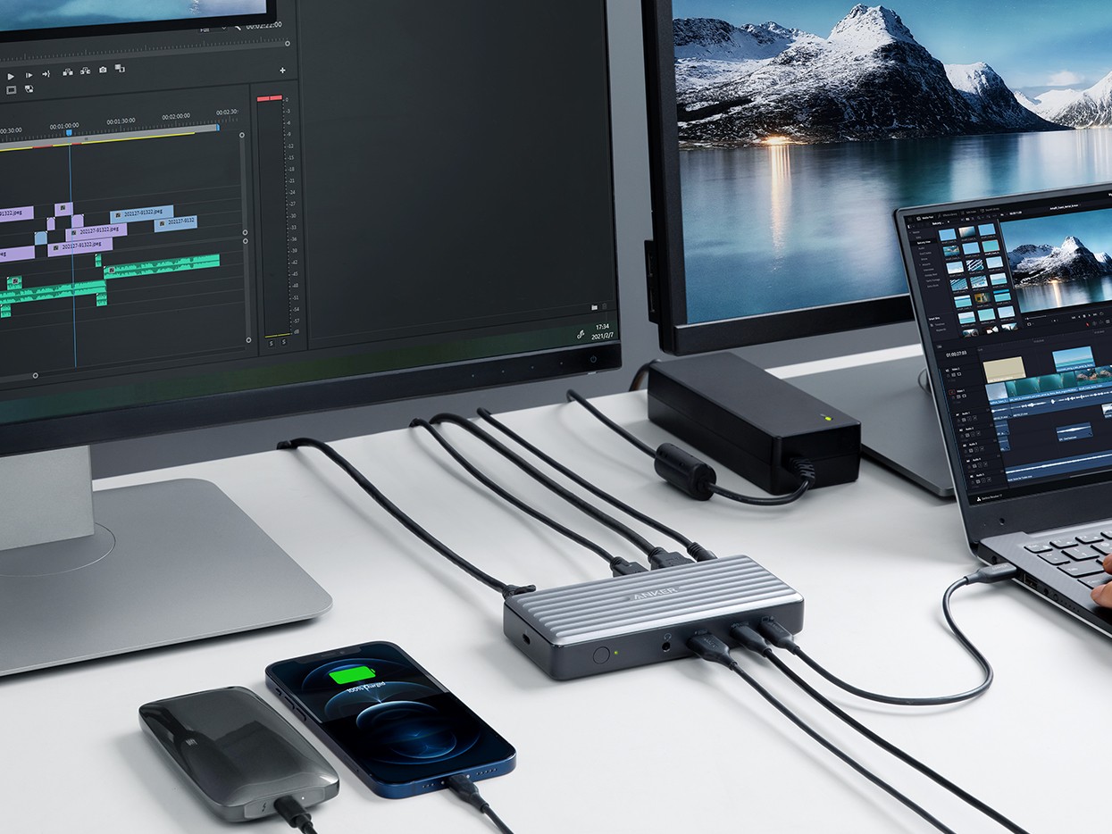 Anker - Anker PowerExpand 9-in-1 USB-C PD Dock ド Amazon.com: Anker USB C Docking Station, PowerExpand 9-in-1