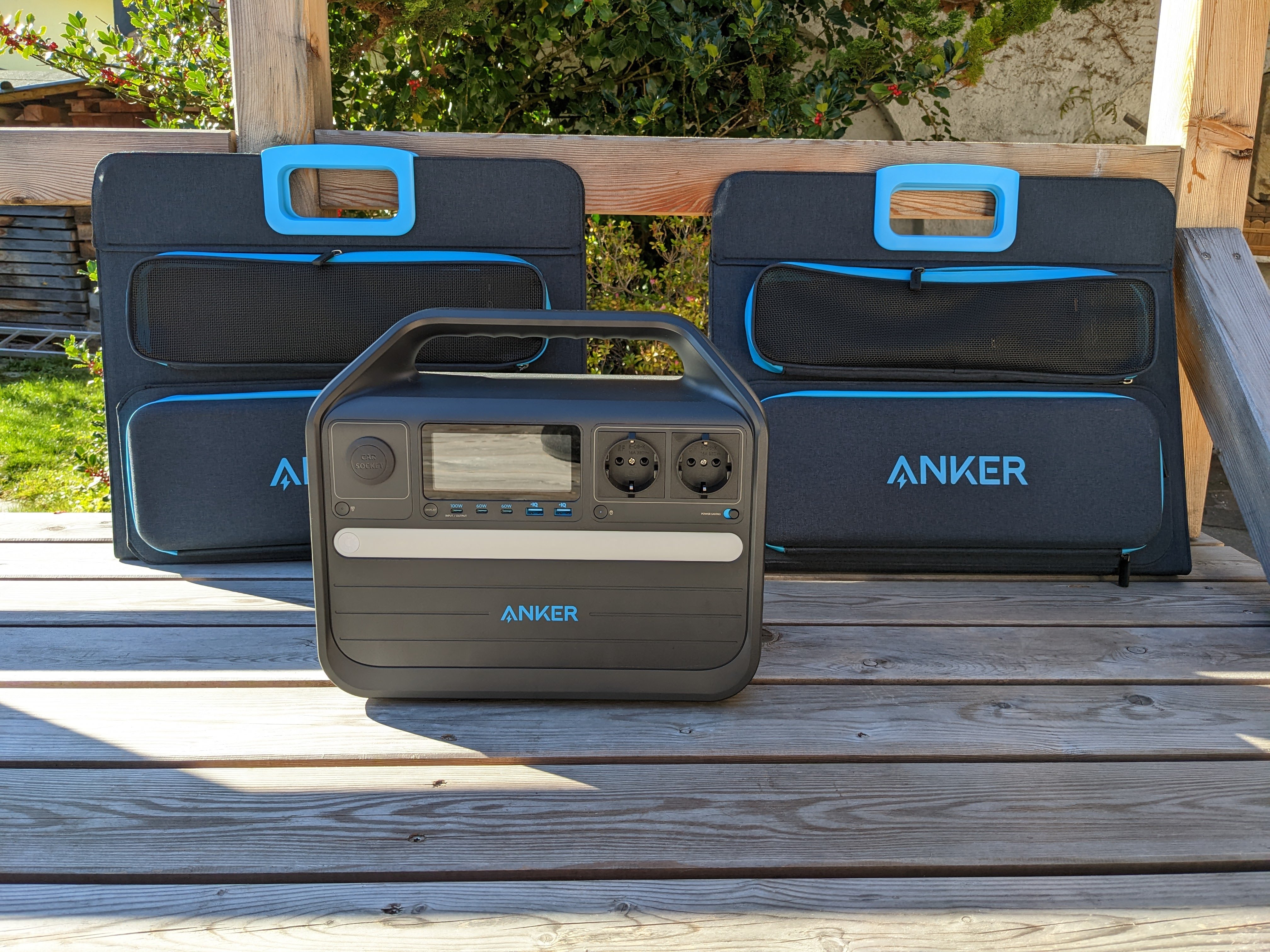 Anker Powerhouse 555 with solar modules hands-on review: Emergency power  station? -  Reviews