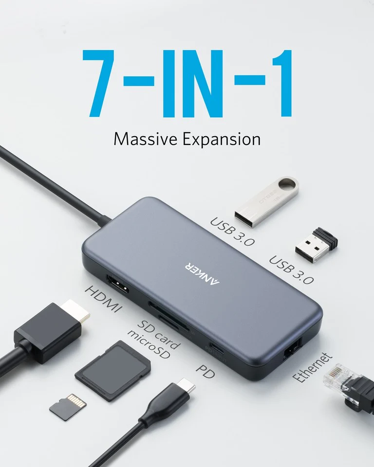 Anker PowerExpand+ 7-in-1 USB-C Hub is now up to off - NotebookCheck.net News