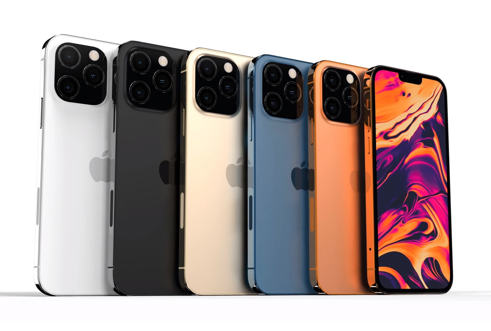 Leaks in the Apple iPhone 13 series reveal 120 Hz LTPO displays, multiple camera enhancements and new color and storage options;  AirTags will be launched for $ 39