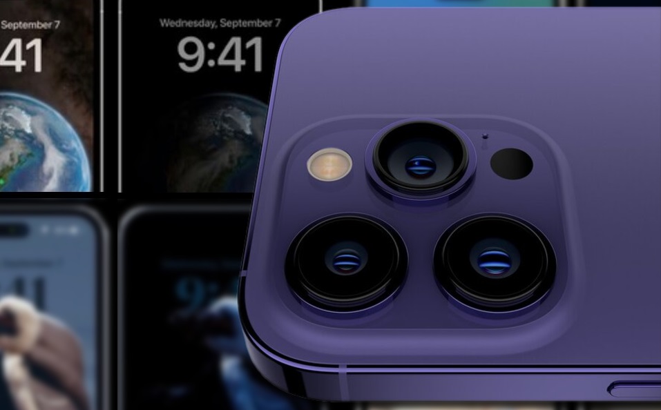Постоянно включенный дисплей Apple iPhone 14 Pro показан на макетах, которые, как утверждается, являются точными