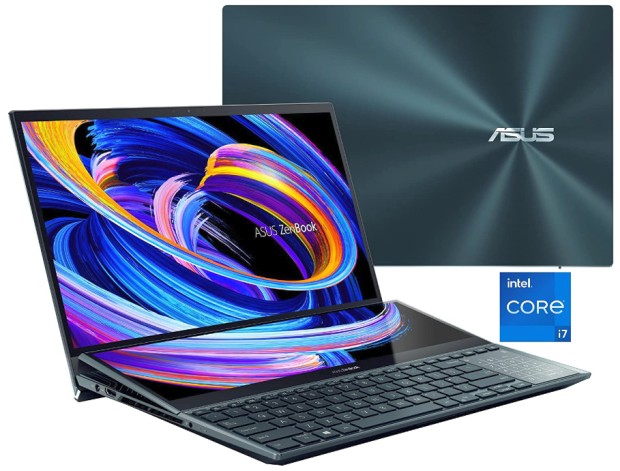 Asus ZenBook Pro Duo 15 OLED UX582 z Intel Core i7-12700H i GeForce RTX 3060 teraz 20% taniej w Amazon