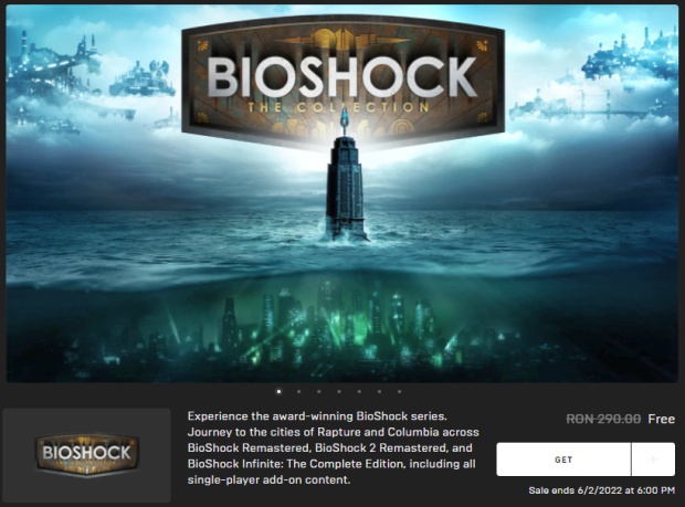 BioShock: The Collection is the latest freebie on Epic Games -  NotebookCheck.net News