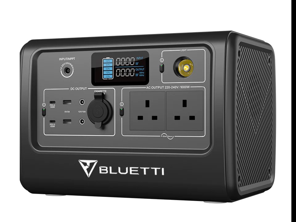 Bluetti PowerOak EB70 Powerstation 1000W 716Wh Blau