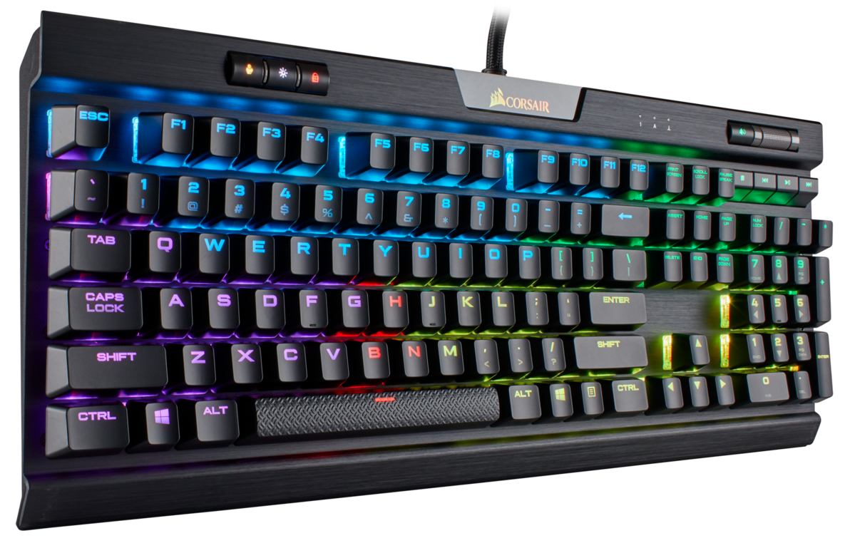 Teclado Mecânico Gamer Corsair K70 MK2 Rapidfire rgb Switch