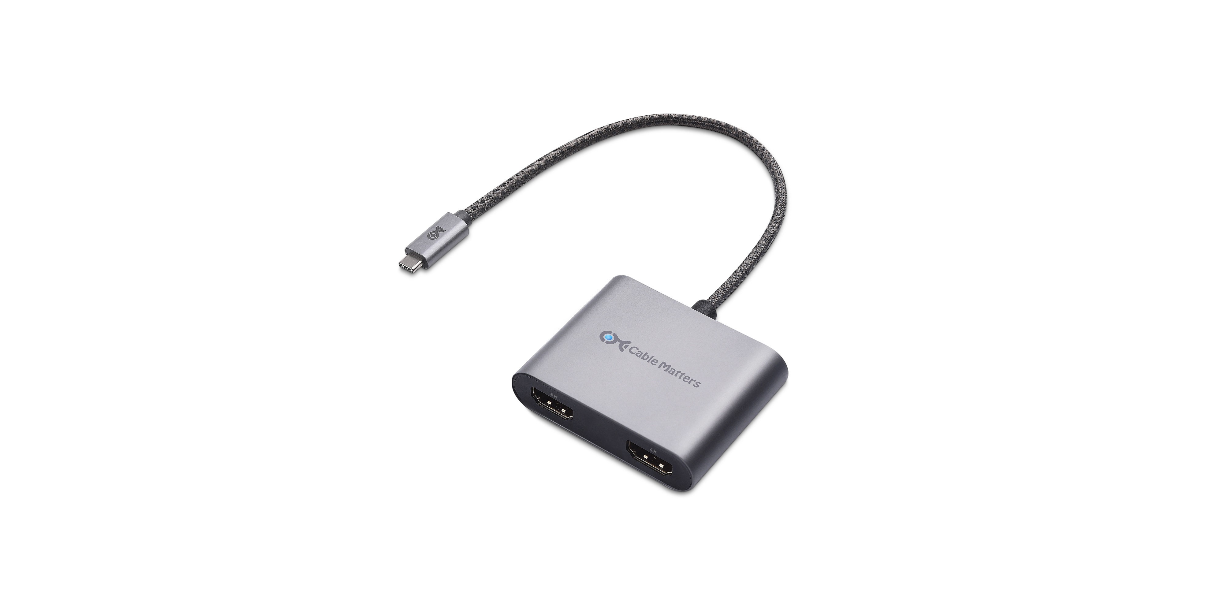 The latest Cable Matters USB type-C/Thunderbolt 4 dual HDMI adapter is  compatible with an 8K monitor -  News