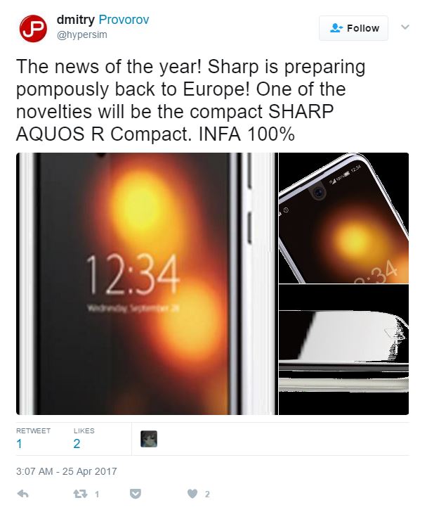 Sharp Aquos R may be coming soon to Europe - NotebookCheck.net News