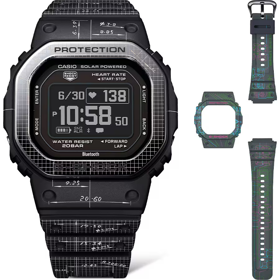 New Casio G-Shock G-SQUAD DW-H5600 smartwatch with Polar algorithm