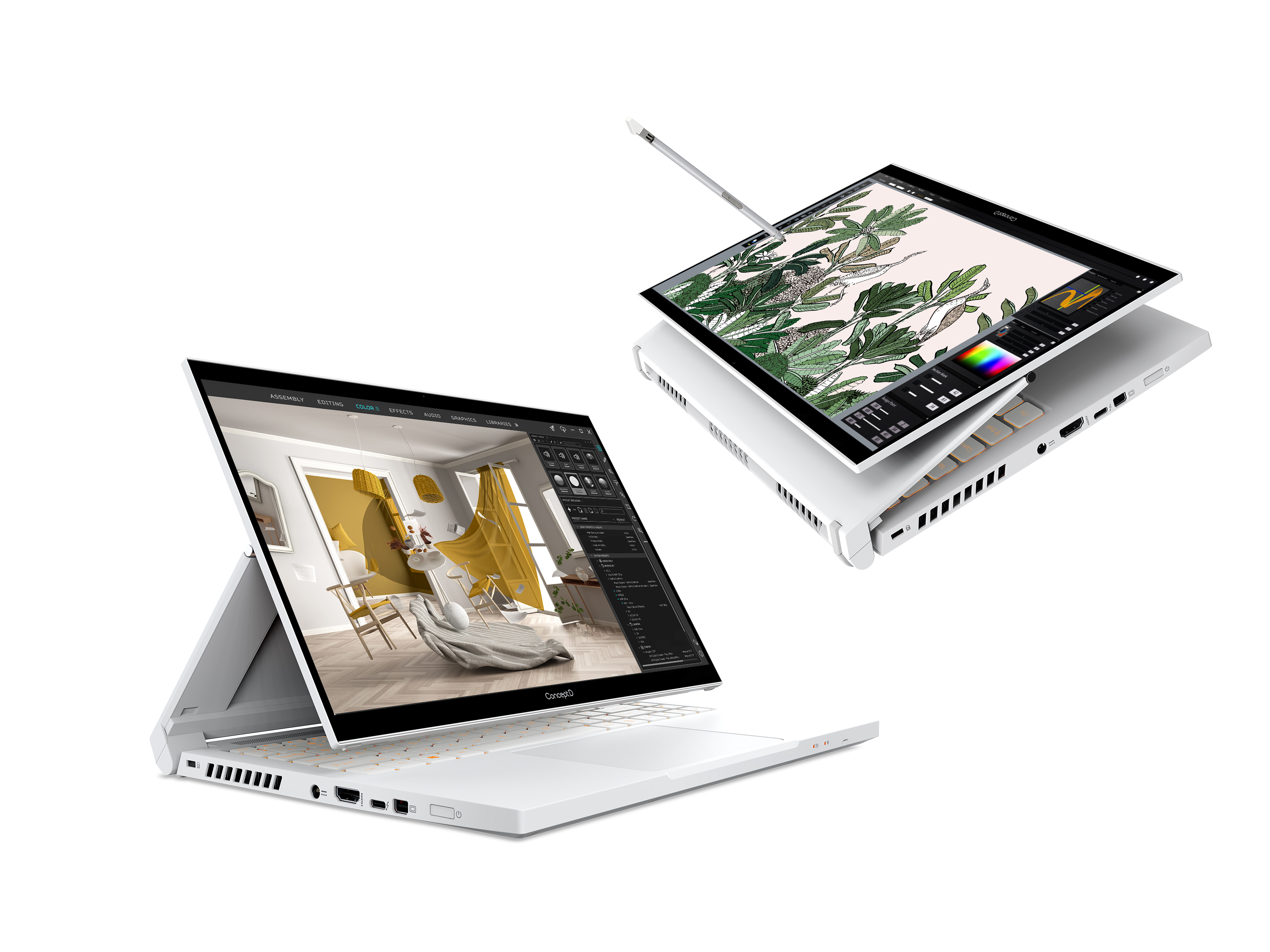 Acer offers the new ConceptD 3 in Ezel and Notebook form factors with ...