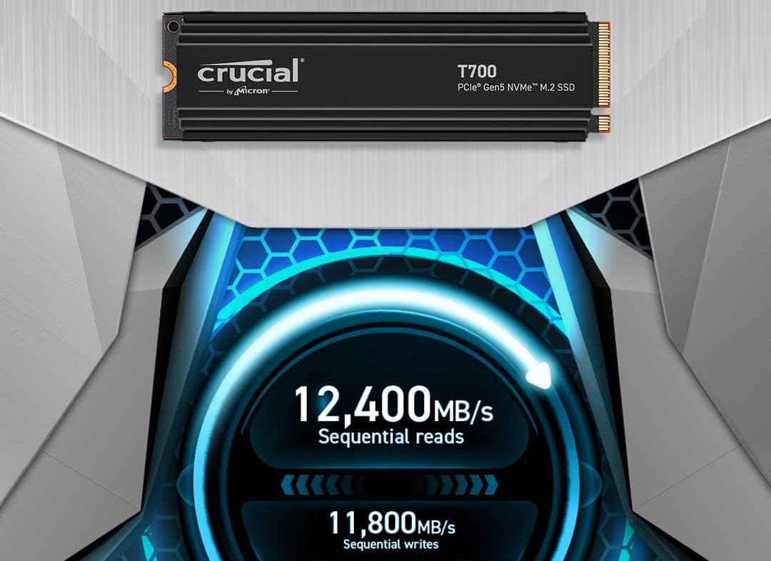 Crucial SSD 4 To 3D NAND M.2 2280 NVMe - PCIe 3.0 X4 - Noir - KOTECH