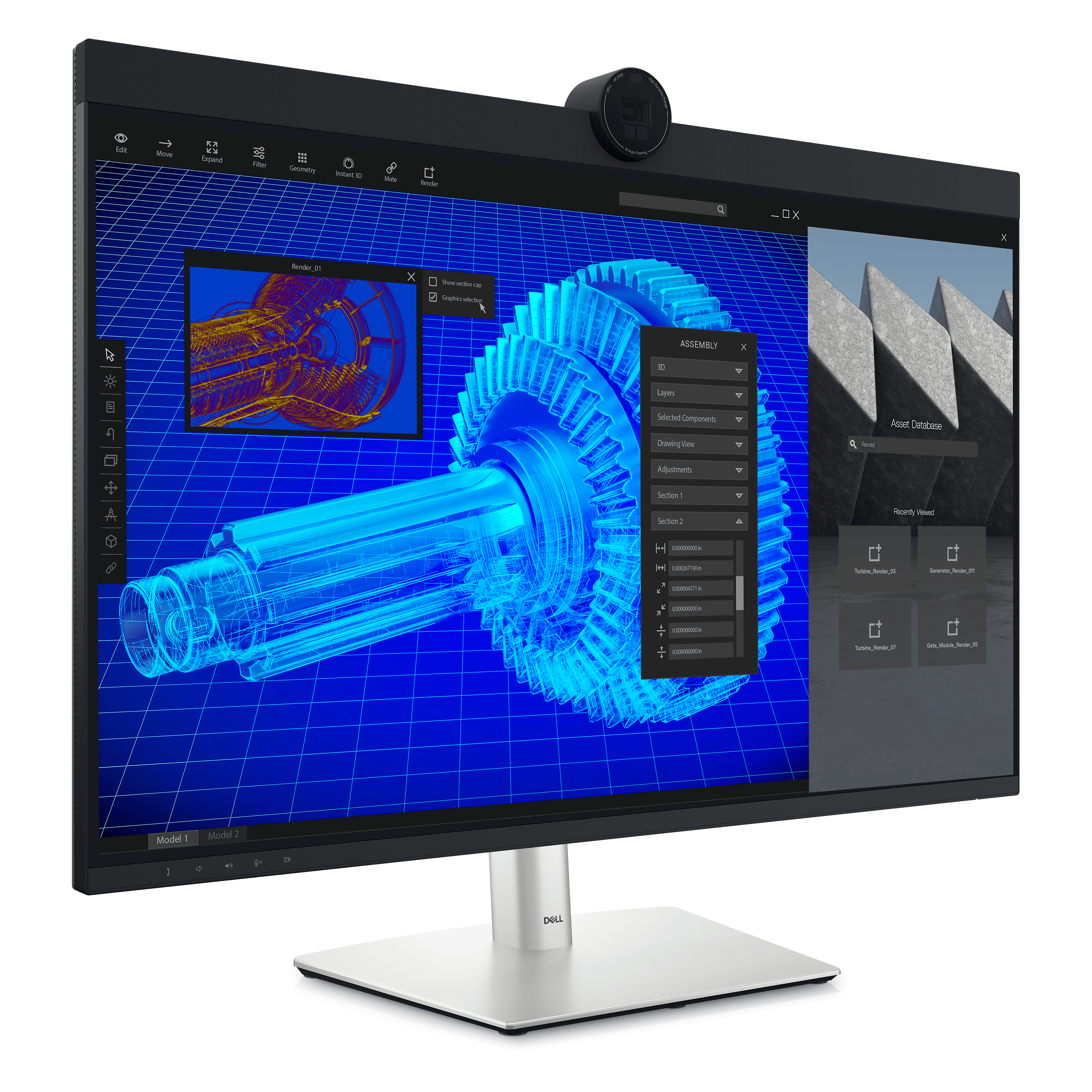 Dell UltraSharp U3224KB 32-inch 6K monitor is official with a built-in 4K  webcam and Thunderbolt 4 port  News