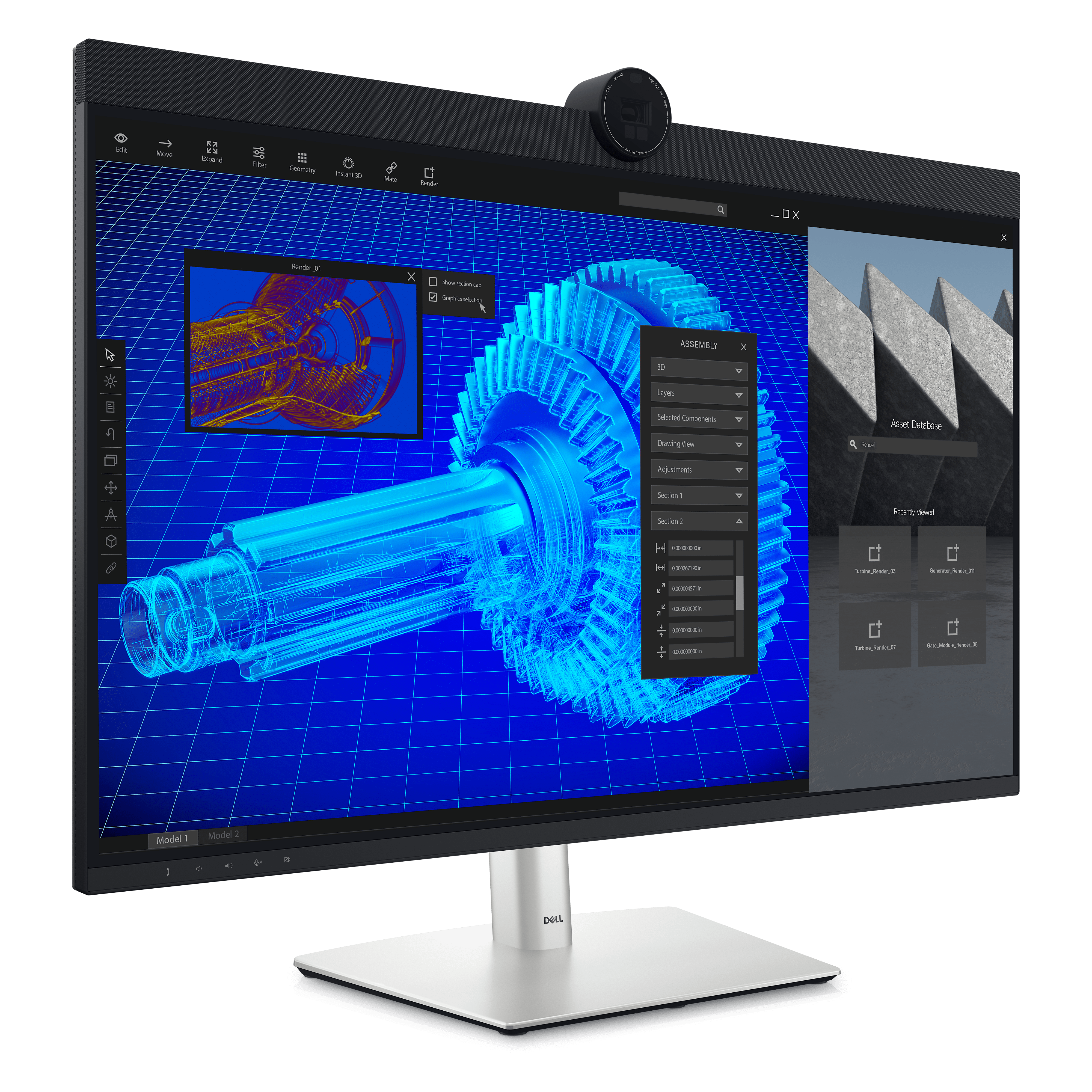 Dell UltraSharp U3224KB 32-inch 6K monitor is official with a built-in 4K webcam and Thunderbolt 4 port News Dell UltraSharp U3224KB 32-inch 6K monitor is official with a built-in 4K webcam and Thunderbolt 4 port News